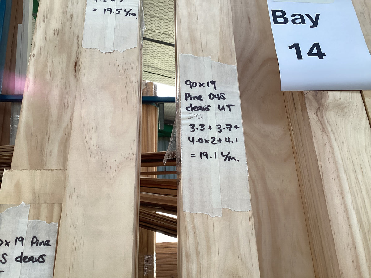 60 x 18 Pine Untreated Dress Grade