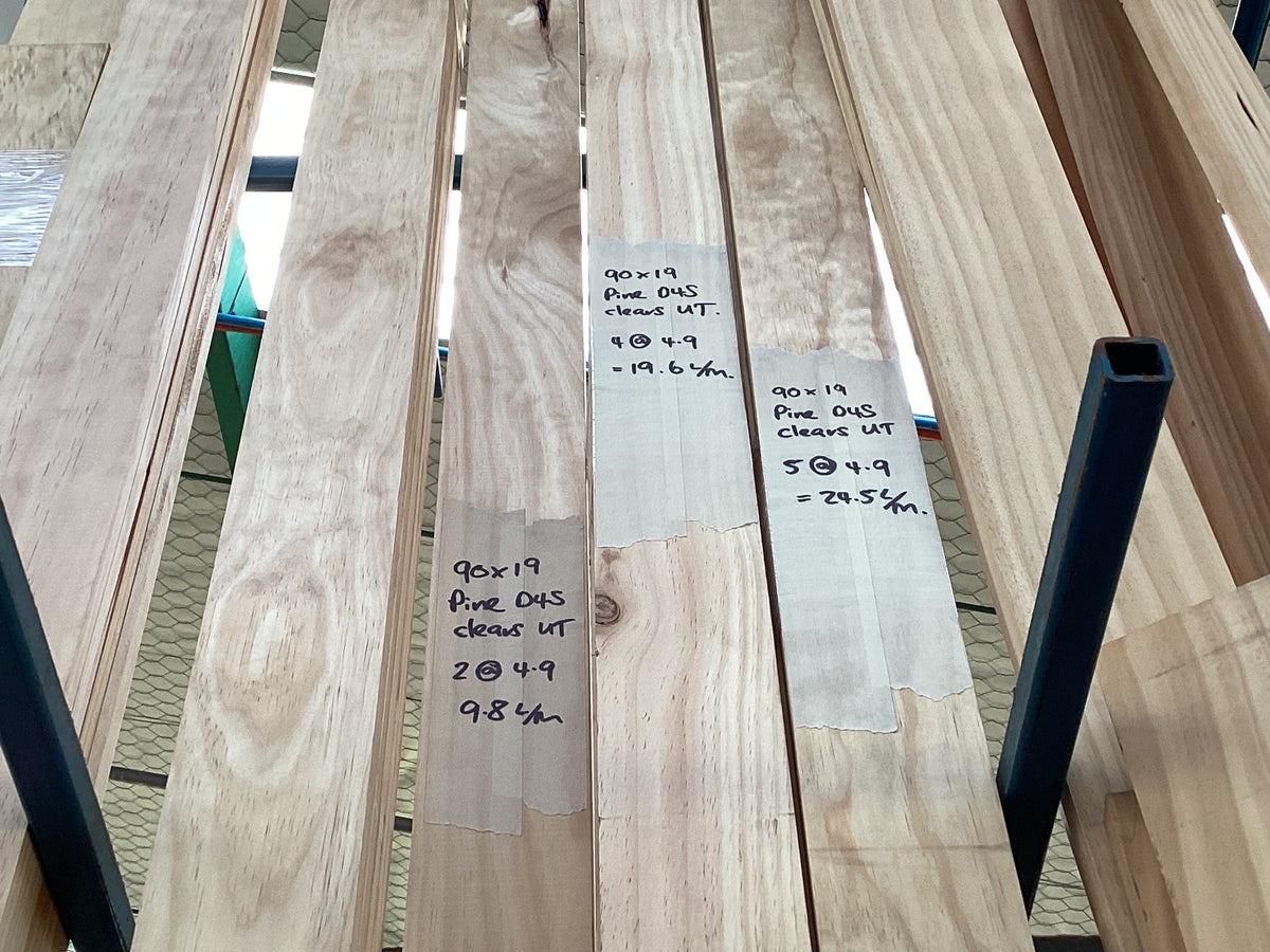 60 x 18 Pine Untreated Dress Grade