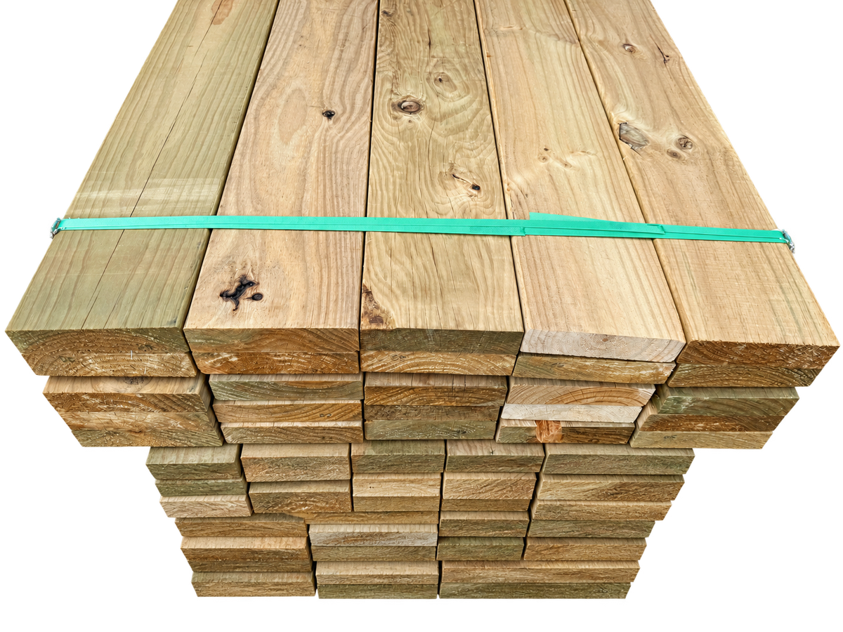 190 x 45 Pine H3.2 NST timber stack