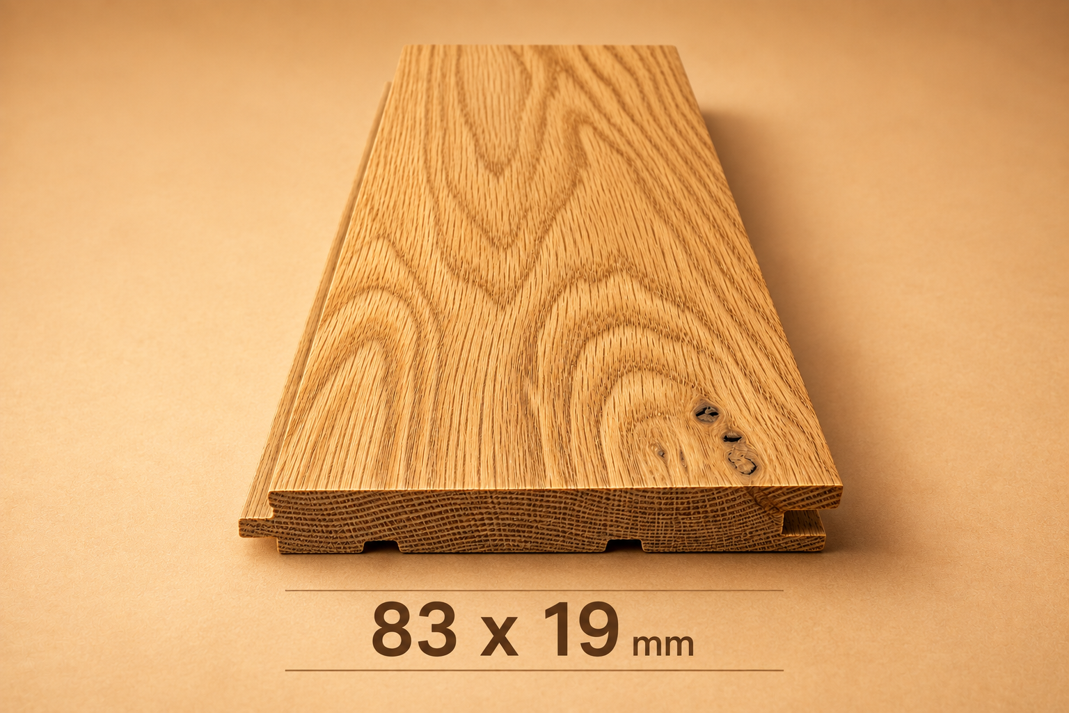 83 x 19 American White Oak Prime Grade T&G