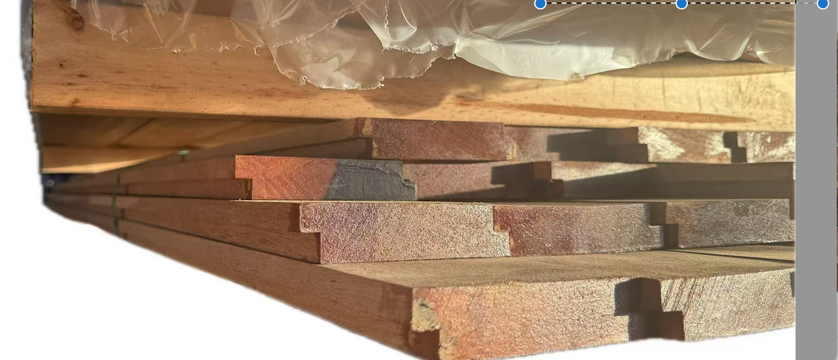140 x 32 Keruing Shiplap Truck Decking